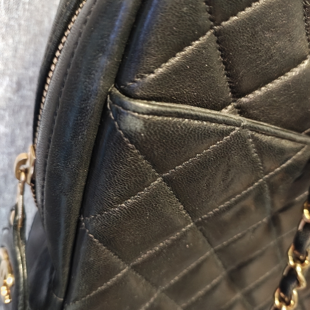 Chanel Black Quilted Dome Bag - Picture 9 of 16